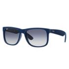 Ray-ban Men's Justin @collection Blue Sunglasses, Blue Sunglasses Lenses - Rb4165