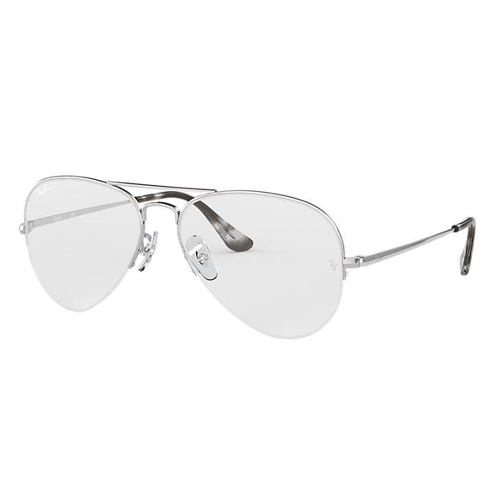 Ray-ban Men's Silver Eyeglasses - Rb6589