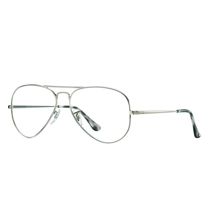 Ray-ban Silver Eyeglasses - Rb6489