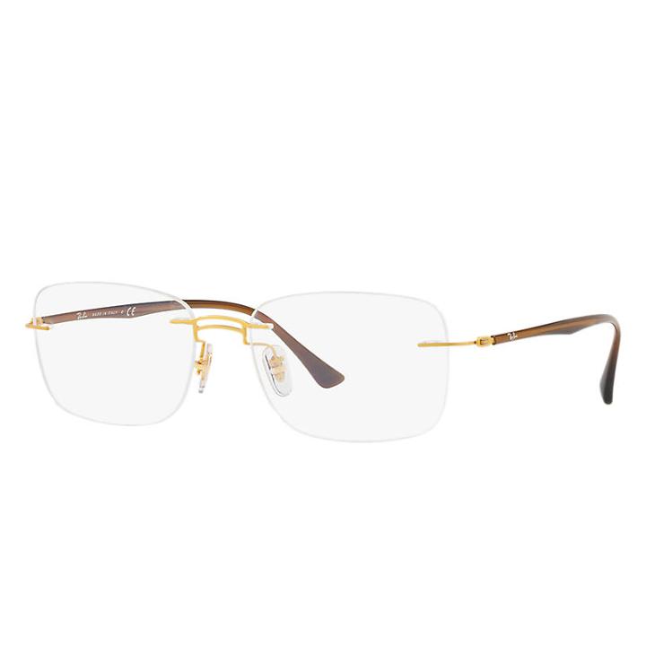 Ray-ban Brown Eyeglasses - Rb8750