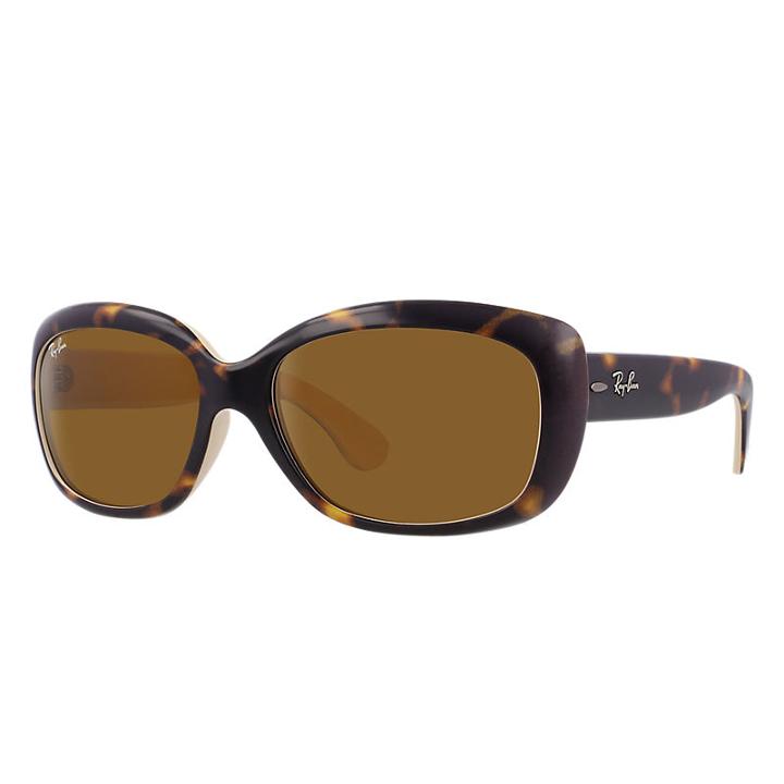 Ray-ban Women's Female's Jackie Ohh Blue  Sunglasses, Brown Lenses - Rb4101
