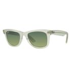 Ray-ban Original Wayfarer Ice Pops Green Sunglasses, Green Sunglasses Lenses - Rb2140