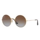 Ray-ban Ja-jo Gold Sunglasses, Polarized Brown Lenses - Rb3592