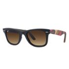 Ray-ban Original Wayfarer Urban Camouflage Multi Sunglasses, Brown Lenses - Rb2140