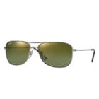 Ray-ban Men's Chromance Gunmetal Sunglasses, Polarized Green Lenses - Rb3543