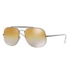 Ray-ban General Gunmetal Sunglasses, Brown Lenses - Rb3561
