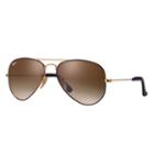Ray-ban Aviator @collection Gold Sunglasses, Brown Lenses - Rb3025