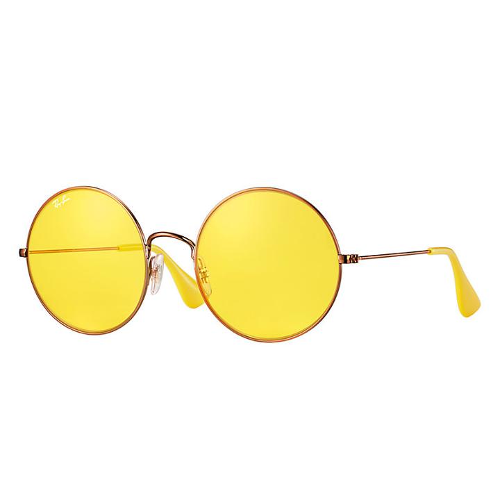 Ray-ban Ja-jo Copper Sunglasses, Yellow Lenses - Rb3592