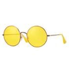 Ray-ban Ja-jo Copper Sunglasses, Yellow Lenses - Rb3592