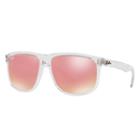 Ray-ban Transparent Sunglasses, Pink Lenses - Rb4147