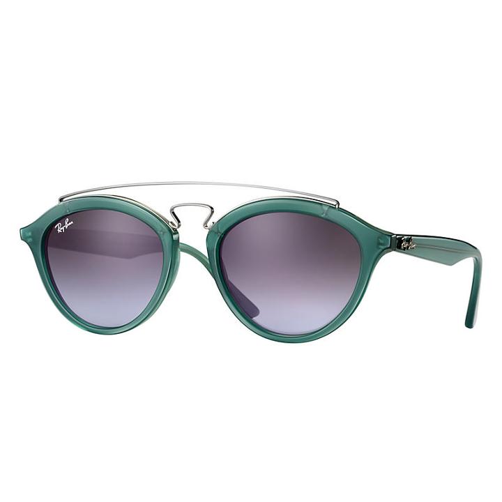 Ray-ban Men's Gatsby Ii @collection Green Sunglasses, Gray Lenses - Rb4257
