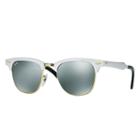 Ray-ban Clubmaster Aluminum Silver - Rb3507
