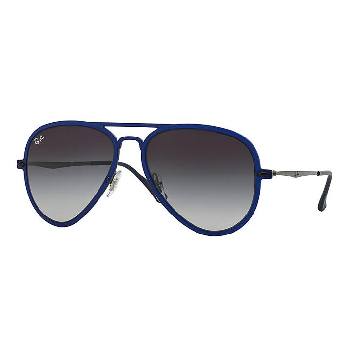 Ray-ban Aviator Light Ray Ii Gunmetal - Rb4211