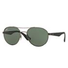 Ray-ban Black Sunglasses, Green Lenses - Rb3536