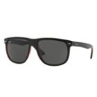 Ray-ban Black Sunglasses, Gray Lenses - Rb4147
