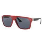 Ray-ban Scuderia Ferrari Collection Red Sunglasses, Gray Lenses - Rb4309m