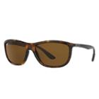 Ray-ban Grey Sunglasses, Brown Lenses - Rb8351