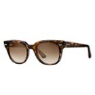 Ray-ban Meteor Blue Sunglasses, Brown Lenses - Rb4168