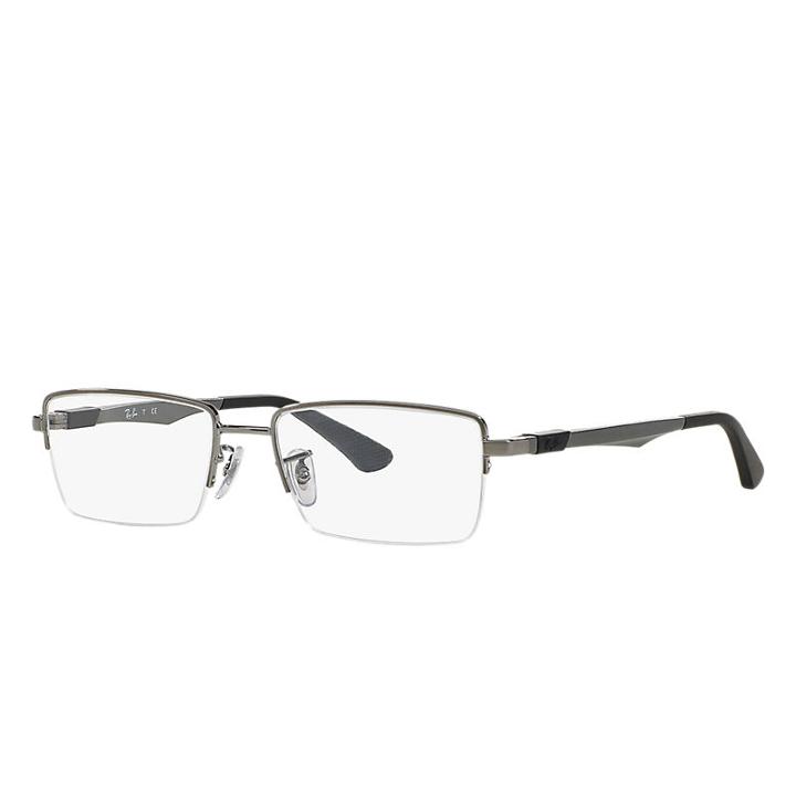 Ray-ban Gunmetal Eyeglasses Sunglasses - Rb6263