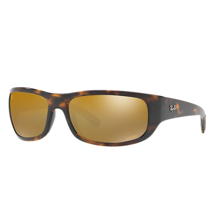 Ray-ban Rb4283 Chromance Blue Sunglasses, Polarized Brown Lenses - Rb4283ch