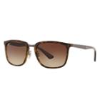 Ray-ban Black Sunglasses, Brown Lenses - Rb4303