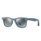 Ray-ban Original Wayfarer Denim Blue Sunglasses, Blue Sunglasses Lenses - Rb2140