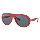 Ray-ban Scuderia Ferrari Uk Limited Edition Red Sunglasses, Gray Lenses - Rb4310m