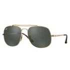 Ray-ban General Gold Sunglasses, Green Lenses - Rb3561
