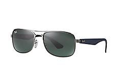 Ray-ban Unisex Gunmetal Sunglasses