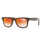 Ray-ban Wayfarer Ease Tortoise Sunglasses, Orange Lenses - Rb4340