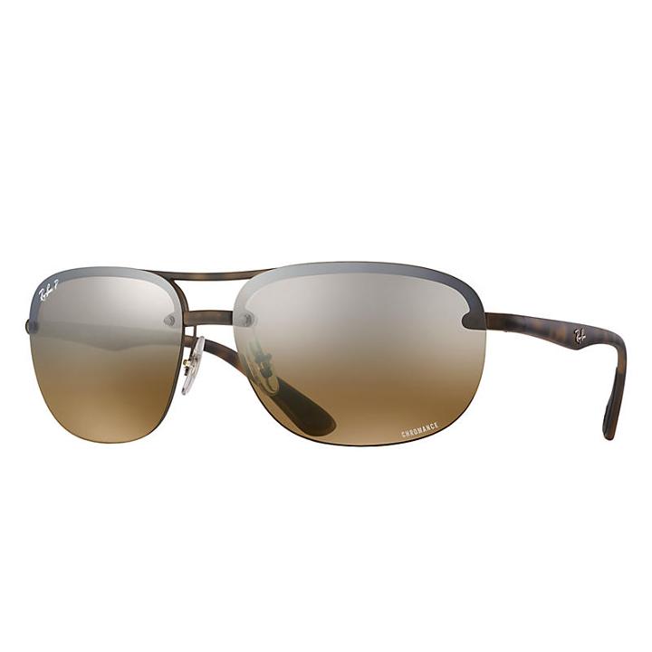 Ray-ban Men's Rb4275 Chromance Blue Sunglasses, Polarized Brown Lenses - Rb4275ch