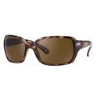 Ray-ban Tortoise Sunglasses, Polarized Brown Lenses - Rb4068