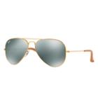 Ray-ban Aviator @collection Copper Sunglasses, Gray Lenses - Rb3025