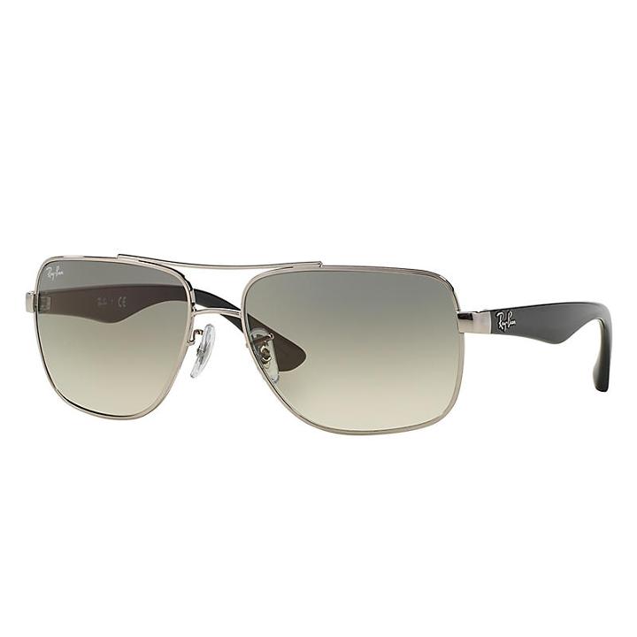 Ray-ban Men's Black Sunglasses, Gray Lenses - Rb3483