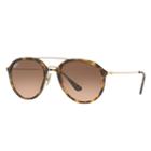 Ray-ban Gold Sunglasses, Pink Lenses - Rb4253