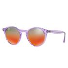 Ray-ban Purple Sunglasses, Orange Lenses - Rb2180