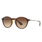Ray-ban Gunmetal Sunglasses, Brown Lenses - Rb4243