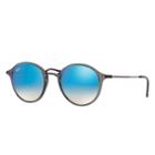 Ray-ban Flat Purple Sunglasses, Blue Lenses - Rb2447n