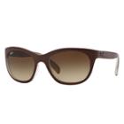 Ray-ban Women's Brown Sunglasses, Brown Sunglasses Lenses - Rb4216