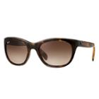 Ray-ban Women's Tortoise Sunglasses, Brown Lenses - Rb4216