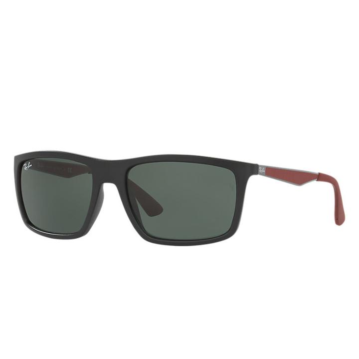 Ray-ban Gunmetal Sunglasses, Green Lenses - Rb4228
