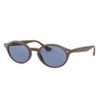 Ray-ban Brown Sunglasses, Blue Lenses - Rb4315