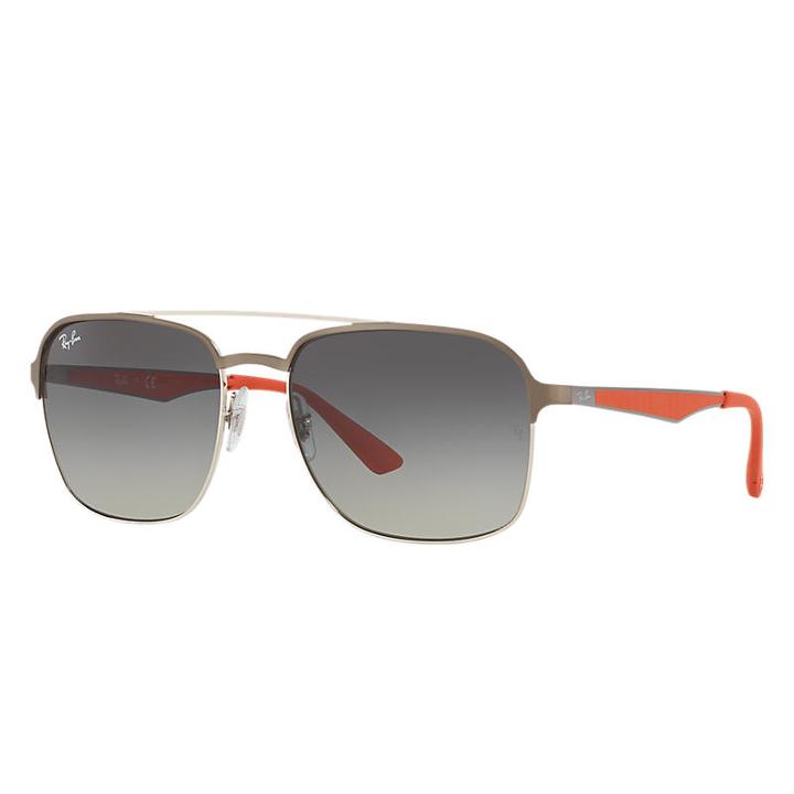 Ray-ban Gunmetal Sunglasses, Gray Lenses - Rb3570