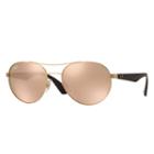 Ray-ban Brown Sunglasses, Pink Lenses - Rb3536