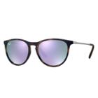 Ray-ban Izzy Junior Gunmetal Sunglasses, Violet Lenses - Rb9060s