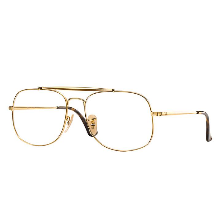 Ray-ban Gold Eyeglasses - Rb6389