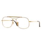 Ray-ban Gold Eyeglasses - Rb6389
