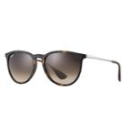 Ray-ban Women's Erika Classic Gunmetal Sunglasses, Brown Lenses - Rb4171