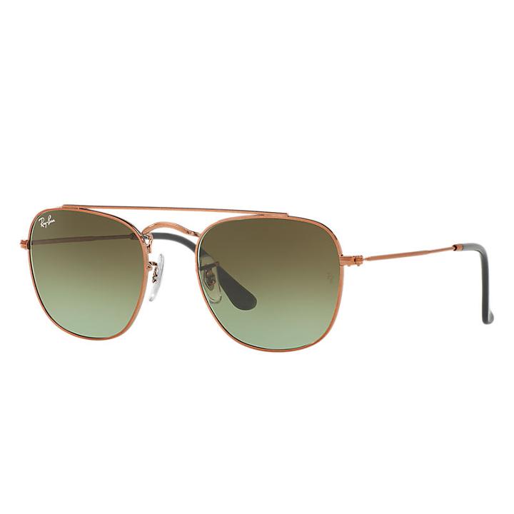 Ray-ban Copper Sunglasses, Green Lenses - Rb3557