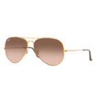 Ray-ban Men's Aviator Copper Sunglasses, Pink Lenses - Rb3026